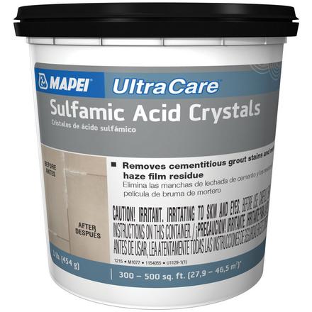 Mapei Ultracare Sulfamic Acid Crystals Mapei Ultracare Sulfamic Acid Crystals