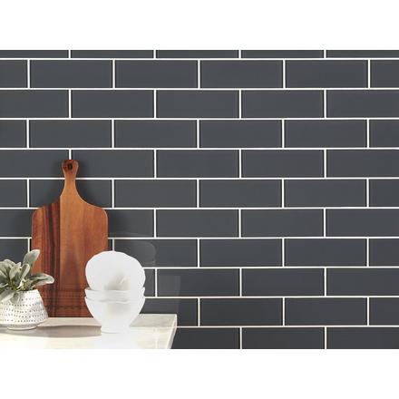 Graphite Glass Tile Graphite Glass Tile