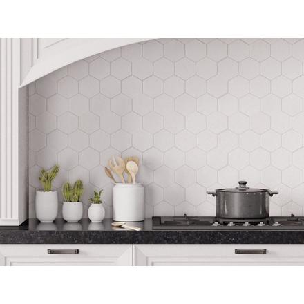 Dolomite Premium Hexagon Marble Mosaic Dolomite Premium Hexagon Marble Mosaic