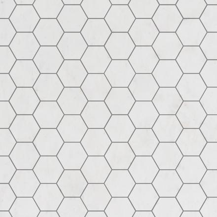 Dolomite Premium Hexagon Marble Mosaic Dolomite Premium Hexagon Marble Mosaic