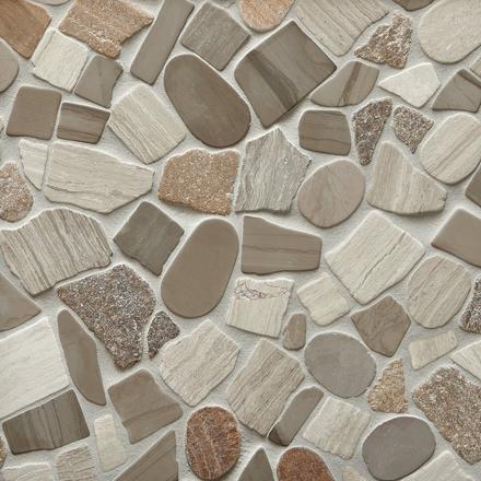Mojave Tumbled Pebble Mosaic Mojave Tumbled Pebble Mosaic