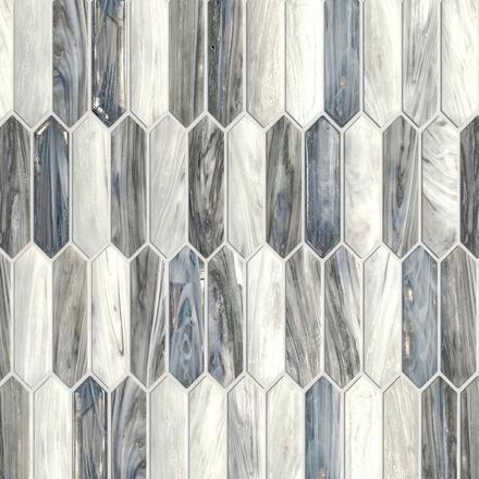 Victoria Picket Hot Glass Mosaic Victoria Picket Hot Glass Mosaic
