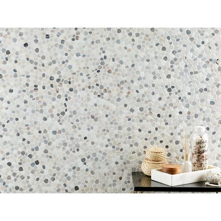 Dolomite Palissandro Honed Pebble Mosaic Dolomite Palissandro Honed Pebble Mosaic