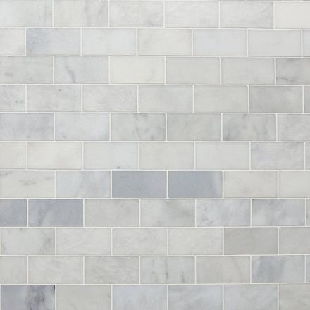 Carrara Chateau Honed Marble Tile Carrara Chateau Honed Marble Tile
