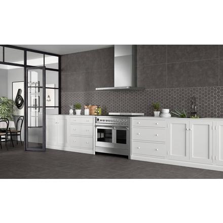 Uptown Antracite Hexagon Porcelain Mosaic Uptown Antracite Hexagon Porcelain Mosaic