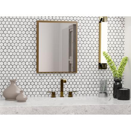 Cesari III Matte Hexagon Porcelain Mosaic Cesari III Matte Hexagon Porcelain Mosaic