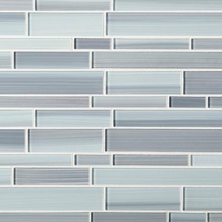 Tybee Island Linear Glass Mosaic Tybee Island Linear Glass Mosaic