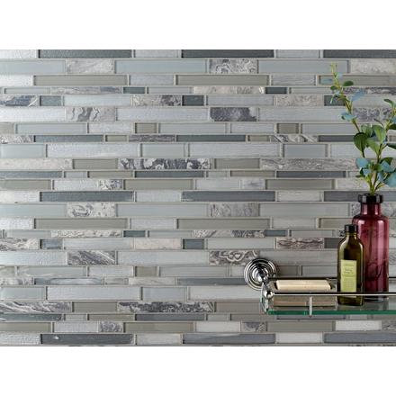 Luna Linear Glass Mosaic Luna Linear Glass Mosaic