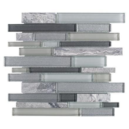 Luna Linear Glass Mosaic Luna Linear Glass Mosaic