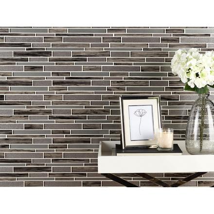 Sumatra Linear Glass Mosaic Sumatra Linear Glass Mosaic