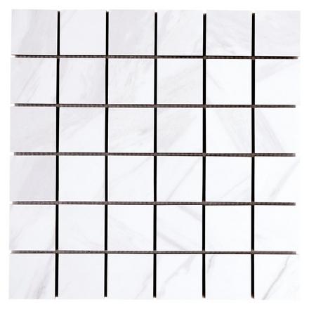 Cesari Bianca III Polished Porcelain Mosaic Cesari Bianca III Polished Porcelain Mosaic