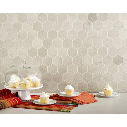 Adessi Sundance II Hexagon Porcelain Mosaic Adessi Sundance II Hexagon Porcelain Mosaic
