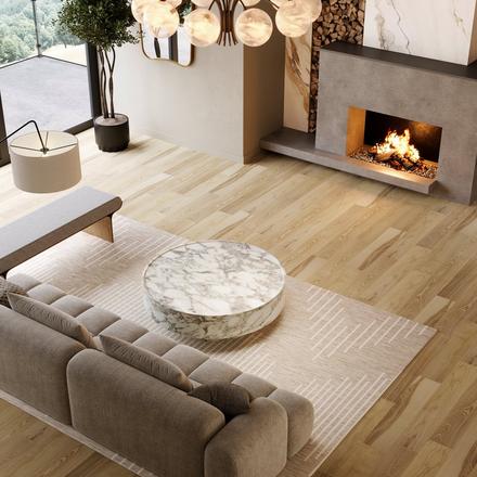 Prospect Ash Wire-Brushed Solid Hardwood Prospect Ash Wire-Brushed Solid Hardwood