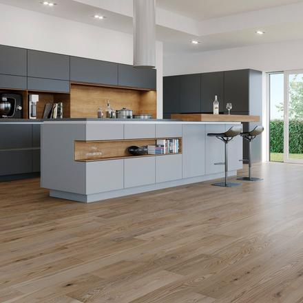 Prospect Ash Wire-Brushed Solid Hardwood Prospect Ash Wire-Brushed Solid Hardwood