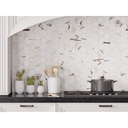 Rialto Grand Hexagon Porcelain Mosaic Rialto Grand Hexagon Porcelain Mosaic