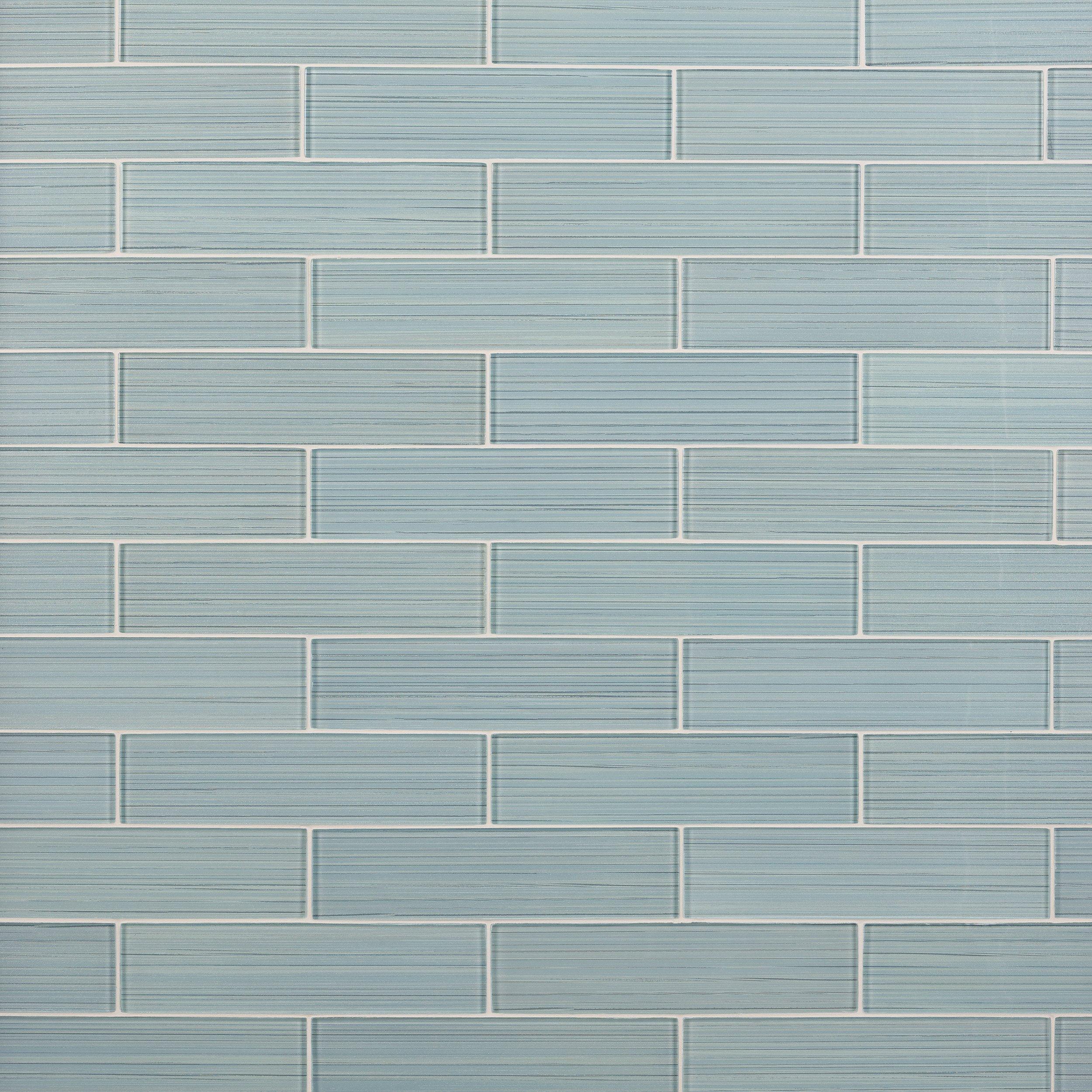 Maya Bay Mist Glass Tile