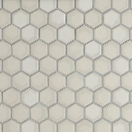 La Belle Purity Hexagon Ceramic Mosaic La Belle Purity Hexagon Ceramic Mosaic