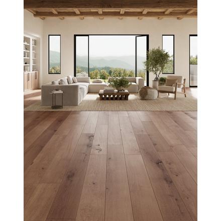 Cheshire White Oak Wire-Brushed Sawn Engineered Hardwood Cheshire White Oak Wire-Brushed Sawn Engineered Hardwood