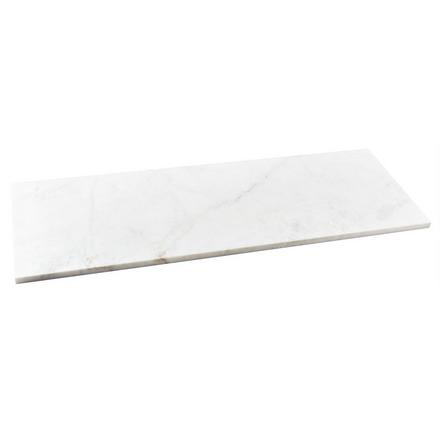 Bianco Orion Marble Rectangle Shower Bench Bianco Orion Marble Rectangle Shower Bench