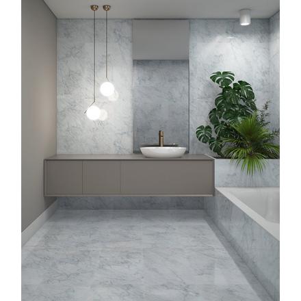 Bianco Carrara Polished Marble Tile Bianco Carrara Polished Marble Tile