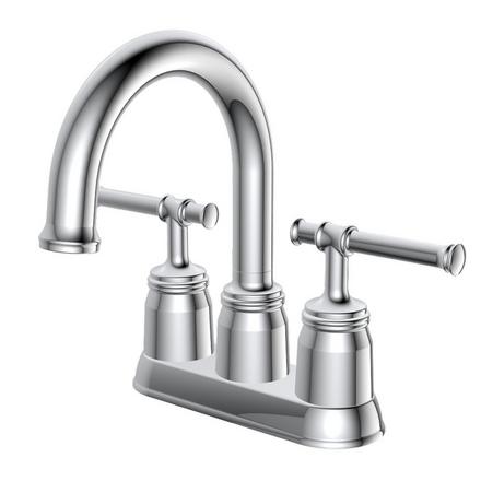 Calder 4 in. Center Set Chrome Bath Faucet Calder 4 in. Center Set Chrome Bath Faucet