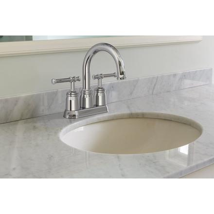 Calder 4 in. Center Set Chrome Bath Faucet Calder 4 in. Center Set Chrome Bath Faucet