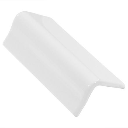 Bright White Ice Vcap Corner II Wall Tile Bright White Ice Vcap Corner II Wall Tile