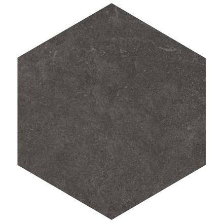 Uptown Night Hexagon Matte Porcelain Tile Uptown Night Hexagon Matte Porcelain Tile