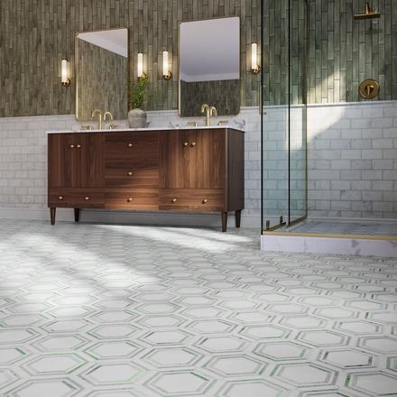 Carrara Chateau Polished Marble Tile Carrara Chateau Polished Marble Tile