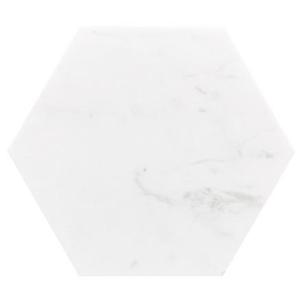 Volakas Hexagon Honed Marble Tile Volakas Hexagon Honed Marble Tile