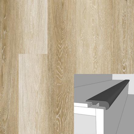 Color 1260F 1in. Laminate Overlapping Stair Nose Color 1260F 1in. Laminate Overlapping Stair Nose