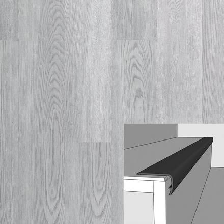 Color 5120F 1 1/8in. Vinyl Overlapping Stair Nose Color 5120F 1 1/8in. Vinyl Overlapping Stair Nose