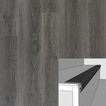 Color 5320F 1 1/8in. Vinyl Overlapping Stair Nose Color 5320F 1 1/8in. Vinyl Overlapping Stair Nose
