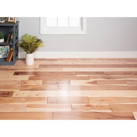Natural Hickory Smooth Solid Hardwood Natural Hickory Smooth Solid Hardwood