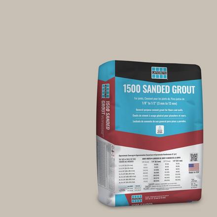 Laticrete 90 Light Pewter 1500 Sanded Grout Laticrete1500 Sanded Grout