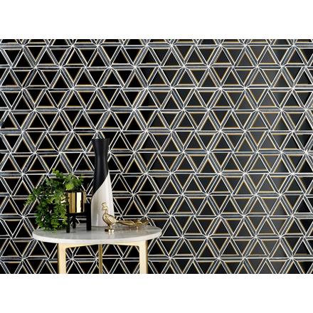 Noir Oro Triangle Glass Mosaic Noir Oro Triangle Glass Mosaic