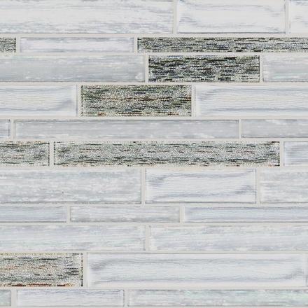 Arctic Linear Glass Mosaic Arctic Linear Glass Mosaic