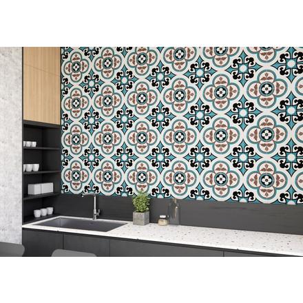 Fleur Bleu Encaustic Cement Tile Fleur Bleu Encaustic Cement Tile
