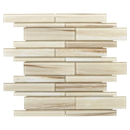 Canyon Linear Glass Mosaic Canyon Linear Glass Mosaic
