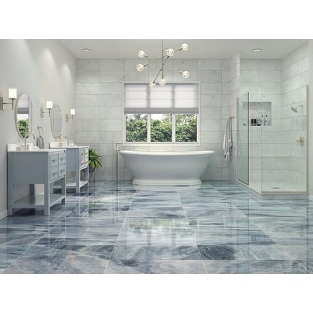 Borealis Azul Polished Marble Tile Borealis Azul Polished Marble Tile