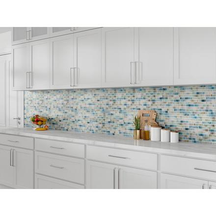 Azula Linear Glass Mosaic Azula Linear Glass Mosaic