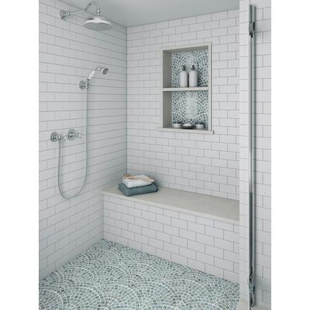 Niagara Fan Glass Mosaic Niagara Fan Glass Mosaic