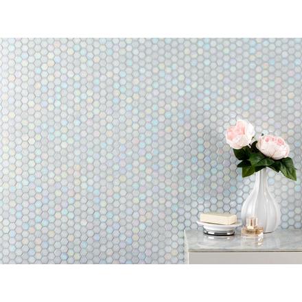 Aura Hexagon Glass Mosaic Aura Hexagon Glass Mosaic