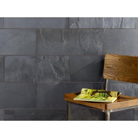 Stratus Black Honed Slate Tile Stratus Black Honed Slate Tile