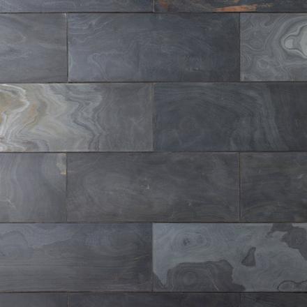 Thunder Black Honed Slate Tile Thunder Black Honed Slate Tile