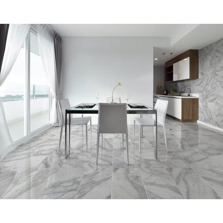 Calacatta Lina White Honed Marble Tile Calacatta Lina White Honed Marble Tile