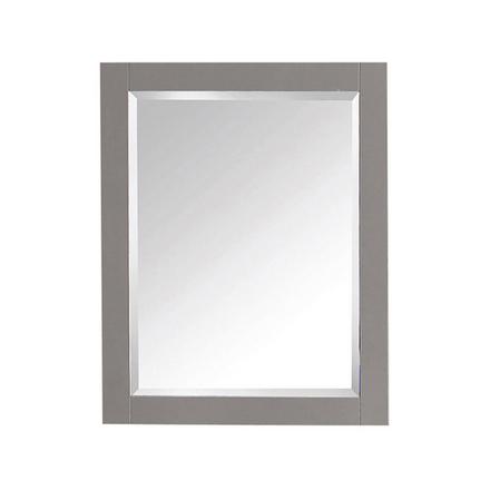 Hampton 24 in. Chilled Gray Mirror Hampton 24 in. Chilled Gray Mirror