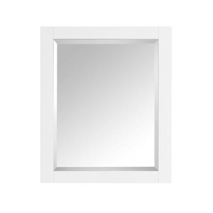 Kent 24 in. White Mirror Kent 24 in. White Mirror
