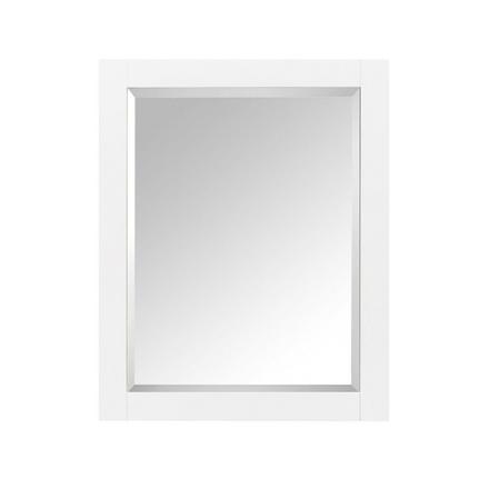 Kent 24 in. White Mirror Medicine Cabinet Kent 24 in. White Mirror Medicine Cabinet
