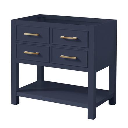 Hampton 42 in. Navy Blue Single Vanity Base Hampton 42 in. Navy Blue Single Vanity Base